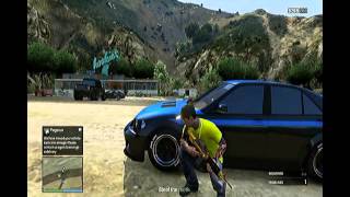 GTA V Online Dirt Road Mission made Easy [upl. by Ramalahs]