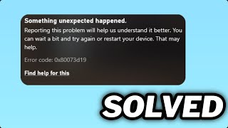 FIXED Xbox app error 0x80073D19 Error in windows 1011 [upl. by Ocihc]