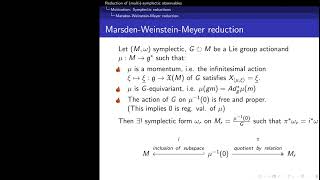 Leonid Ryvkin  Reduction of multisymplectic observables [upl. by Assyle665]