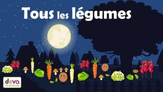 La danse des légumes Comptine avec paroles pour apprendre aux enfants  Ⓓⓔⓥⓐ Education [upl. by Neerbas]