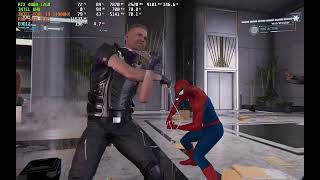 ASUS ROG SCAR 16 G634J 2024 Intel i9 14900HX RTX 4080 SpiderMan Remastered Gameplay [upl. by Telimay464]