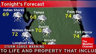 Hurricane Milton Local Forecast Ruskin FL 1 [upl. by Dorelia77]