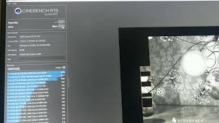 intel i3 3217u test cinebench R15 [upl. by Dworman]