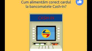 Cum alimentam corect cardul la bancomatele CashIn Moldindconbank [upl. by Afital]