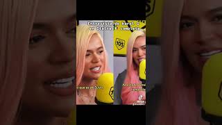 Entrevista de karol G en Italia 🇮🇹 [upl. by Aehcsrop]