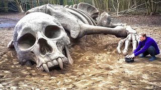 Mysterious Discoveries of Giant Skeletons from Around the World [upl. by Swehttam564]