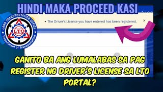 The Drivers License You Have Entered Has Been Registered  Professional Drivers License  Non Prof [upl. by Shela]