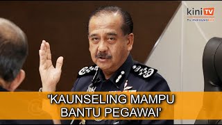 Warga PDRM perlu peka perubahan tingkah laku psikologi pegawai  IGP [upl. by Rockafellow]