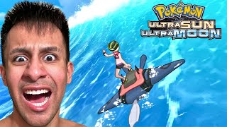 Pokemon Ultra Sun amp Moon  Walkthrough Part 6  MANTYKE SURFING [upl. by Cresa]