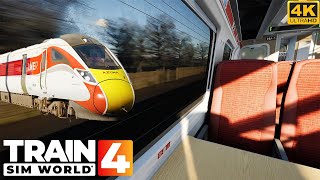 4K PASSENGER EXPERIENCE  Class 801  Peterborough to Doncaster [upl. by Nitaf89]