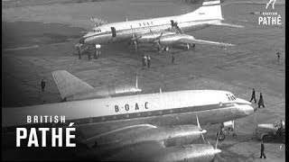 BOAC Gets Britannia 1956 [upl. by Siloam]