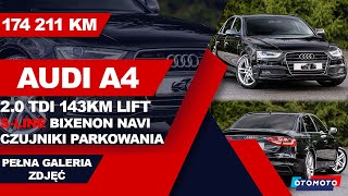 ❌AUDI A4 B8 LIFT 20 TDI 143KM SLINE NA SPRZEDAŻ  GALERIA ZDJĘĆ❌ [upl. by Tammi190]