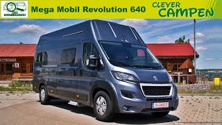 Mega Mobil Revolution 640 Wie Mega ist der große Kasten mit Hubbett   TestReview  Clever Campen [upl. by Niven]