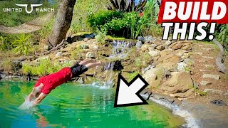 How I Built My Natural Swimming Pond Overview  DIY Pond Build Vid 1 Overview [upl. by Caroline]