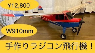 【落札御礼！】ラジコン飛行機 チョイ飛ばしカブのご紹介 自作 [upl. by Buchheim]