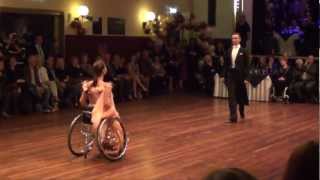 Igor Kiselev  Anna Gorchakova Latin Star Gala 2012  Show Wheelchair Slow Foxtrot [upl. by Debi]