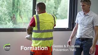 Formation Gestes et postures INFRA [upl. by Ennylyak]