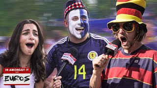 The Tartan Army Arrive to Euros 2024  Germany v Scotland [upl. by Eiclehc]