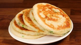 The easiest way to make the tastiest scallion pancakes so soft and delicious [upl. by Somisareg]