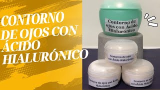 Crema Contorno de Ojos para Bolsas Ojeras y lineas finas [upl. by Constancia]