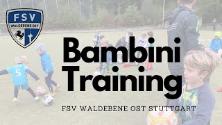 Bambini Kinder Fussball in Stuttgart FSV Waldebene Ost [upl. by Aihsenad]