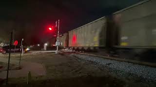 CSX 7004 CM44AC W RL K5LA Leads Coal Train C31819 by PembrokeNC 111923 [upl. by Lida738]