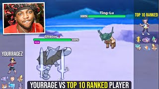 YourRAGE VS “TOP 100” RANKED PLAYER POKÉMON [upl. by Mattias]