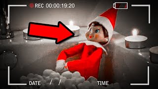 Parents Catch Elf on the shelf moving in the Bedroom Elf on the shelf caught moving on camera [upl. by Eldwun]