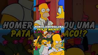 HOMER COMPROU UMA PATA DE MACACO simpsons thesimpsons shorts homer bart [upl. by Tuinenga187]