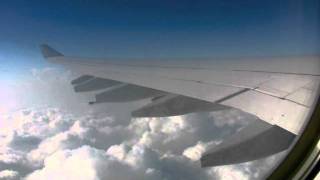 Lufthansa A340600 Flight from Charlotte to Munich [upl. by Nonaihr]