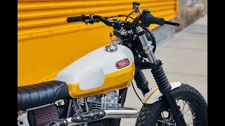 New YAMAHA SR500 SCRAMBLER CUSTOM  DANIEL PETER’S YAMAHA SR500 SCRAMBLER [upl. by Lyndy]