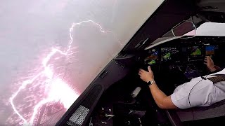 Plane Gets Hit By Lightning [upl. by Lepley628]