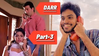 Rahul Threatens Kiran  Darr 1993  Dialogue  Rajveer Singh Rathore [upl. by Zampardi986]