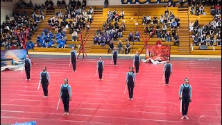 THHS Winter Guard WGASC 2024 [upl. by Ecienal]