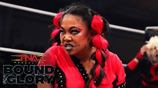 Rosemary BETRAYS NXTs Wendy Choo  TNA Bound For Glory 2024 Highlights [upl. by Ainnek]