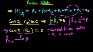 Random Effects Estimator  an introduction [upl. by Medora]