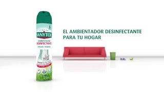 SANYTOL demo desinfectante hogar y tejidos  Mal olor ropa en seco [upl. by Arriet]