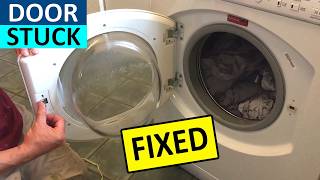 Washing Machine Door not Opening and How to release a Stuck Washing Machine Door [upl. by Marala]