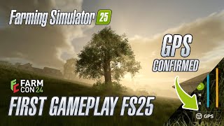 GPS IS COMING TO FARMING SIMULATOR 25  First Gameplay Look [upl. by Kiersten864]