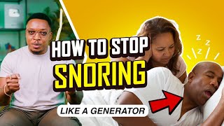 How to Stop Snoring [upl. by Maxi]