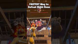 FASTEST Way to Defeat Night Rose 🤩 [upl. by Bathelda]