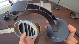 OEHLBACH Aluminium Headphone Stand Anodised Aluminium Unboxing [upl. by Henryetta]