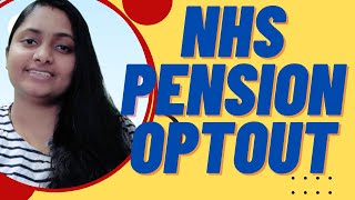 NHS pension optout get your money backREJOININGWHAT THEY DONT TELL YOU [upl. by Ariaz502]