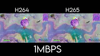 H265 VS H264  ¿Cual es mejor para Gameplays [upl. by Deming]