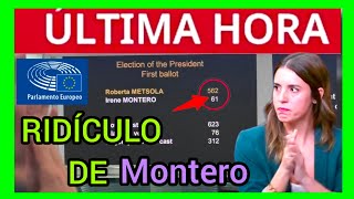 MONTERO NO CONSIGUE LA PRESIDENCIA EN EUROPA [upl. by Daegal]