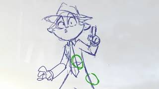 Lackadaisy  Act 1 Animation Roughs [upl. by Leamhsi313]