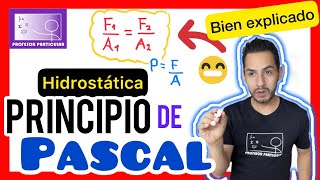 ✅PRINCIPIO de PASCAL Ejercicios 100 𝘽𝙞𝙚𝙣 𝙚𝙭𝙥𝙡𝙞𝙘𝙖𝙙𝙤😎​🫵​💯​FÍSICA Preparatoria [upl. by Tiphane]