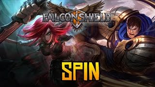 Falconshield  Spin feat Nicki Taylor Original League of Legends song  Garen amp Katarina [upl. by Bunny42]