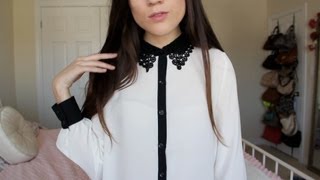 What to wear under chiffon see through shirts [upl. by Weir]