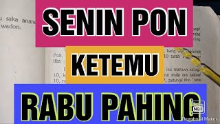 WETON JODOH SENIN PON DAN RABU PAHING [upl. by Ganny310]